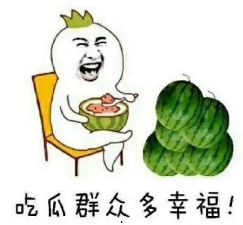快乐吃瓜句子,揭秘日常生活中的小确幸