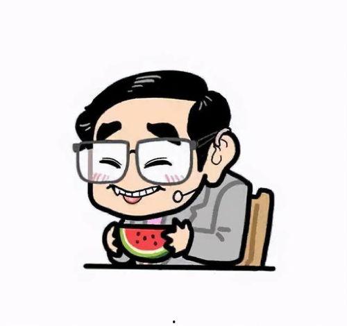 尔冬升吃瓜表情漫画
